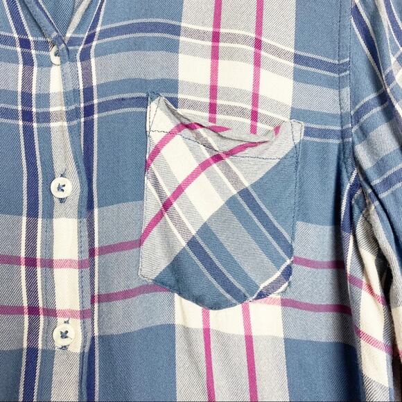 WOOLRICH SOFT BRUSHED COTTON FLANNEL SHIRT SIZE S - Picture 8 of 10